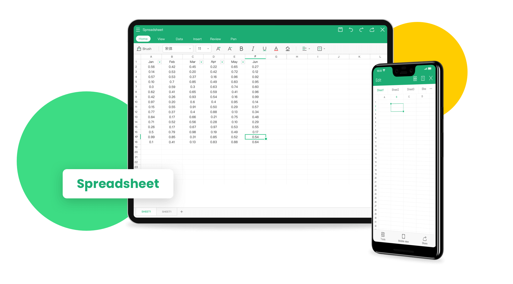 Kostenlose All-in-One-Office Suite für Android